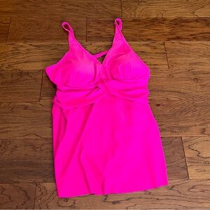 Vibrant Pink Sleeveless Dress